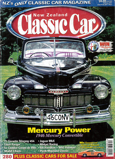 New Zealand Classic Car 122, February 2001