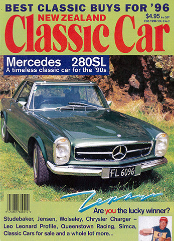 New Zealand Classic Car 62, February 1996