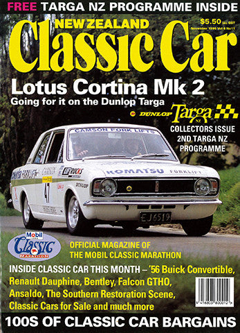New Zealand Classic Car 71, November 1996