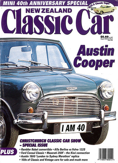 New Zealand Classic Car 104, August 1999