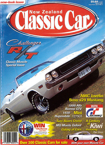 New Zealand Classic Car 111, March 2000