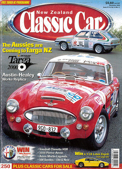 New Zealand Classic Car 119, November 2000