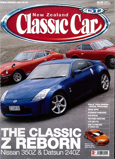 New Zealand Classic Car 147, March 2003