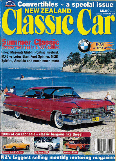 New Zealand Classic Car 85, January 1998
