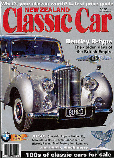 New Zealand Classic Car 91, July 1998