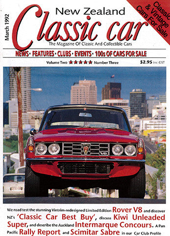 New Zealand Classic Car 15, March 1992