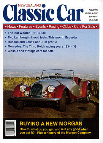 New Zealand Classic Car 20, August 1992