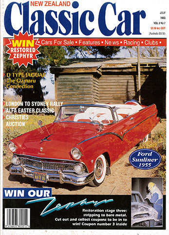 New Zealand Classic Car 31, July 1993