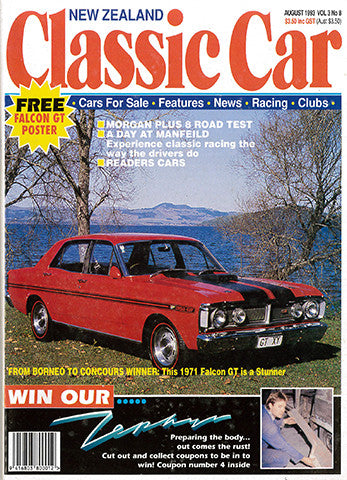 New Zealand Classic Car 32, August 1993