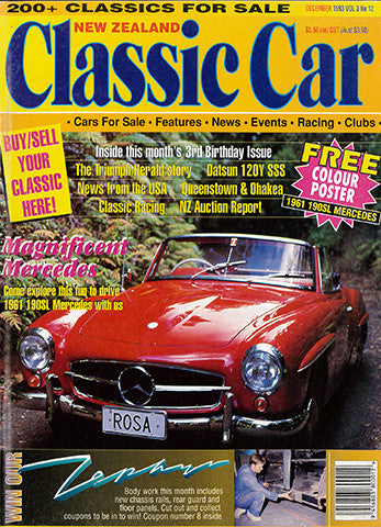 New Zealand Classic Car 36, December 1993