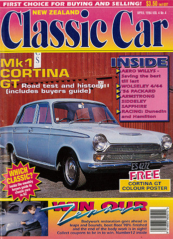 New Zealand Classic Car 40, April 1994