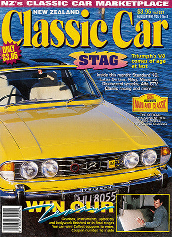 New Zealand Classic Car 44, August 1994