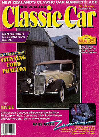 New Zealand Classic Car 45, September 1994
