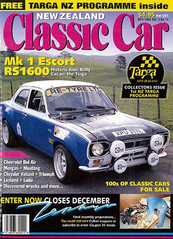 New Zealand Classic Car 59, November 1995