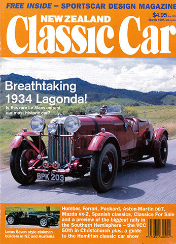 New Zealand Classic Car 63, March 1996