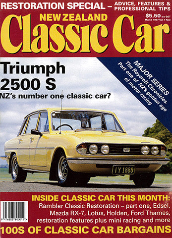 New Zealand Classic Car 75, March 1997