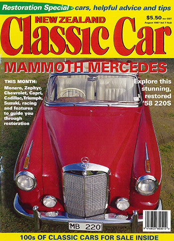 New Zealand Classic Car 80, August 1997