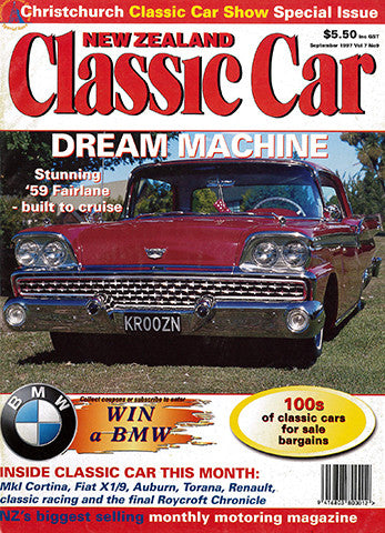 New Zealand Classic Car 81, September 1997