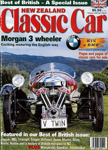 New Zealand Classic Car 82, October 1997